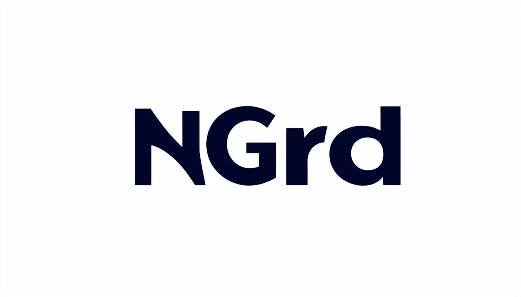 N-Grid logo in dark navy text on a white background