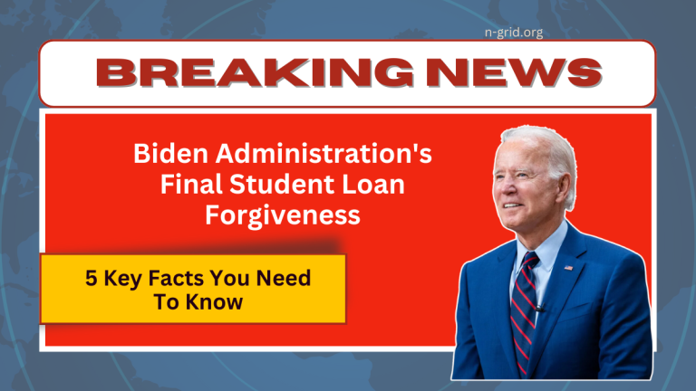 Biden Administration’s Final Student Loan Forgiveness: 5 Key Facts You Need To Know