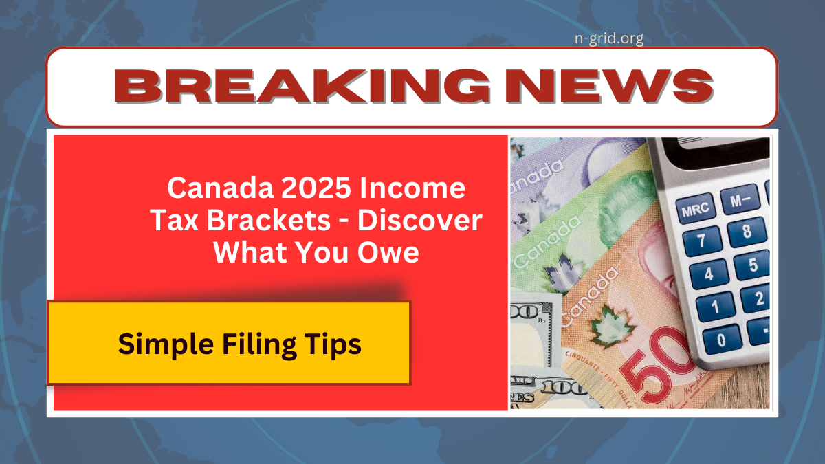 Canada 2025 Income Tax Brackets - Discover What You Owe And Simple Filing Tips